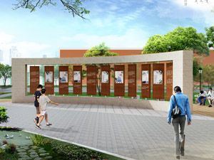 重視校園建設(shè)，崇揚校園文化的氛圍與精神