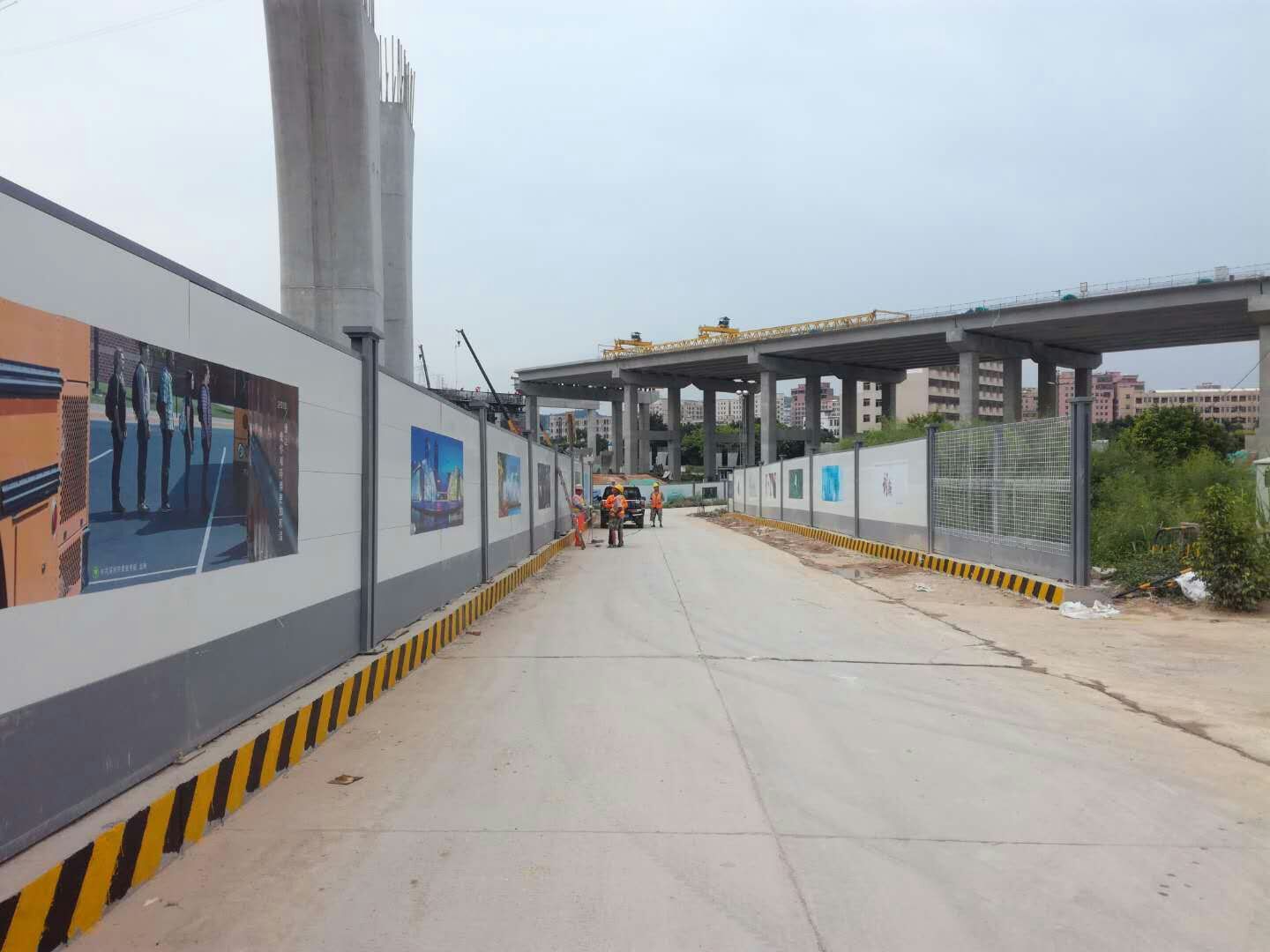 深圳、東莞新型工地裝配式圍擋的優勢和應用特點